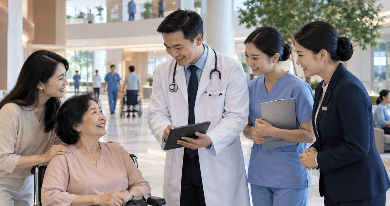 Doctor and nurse